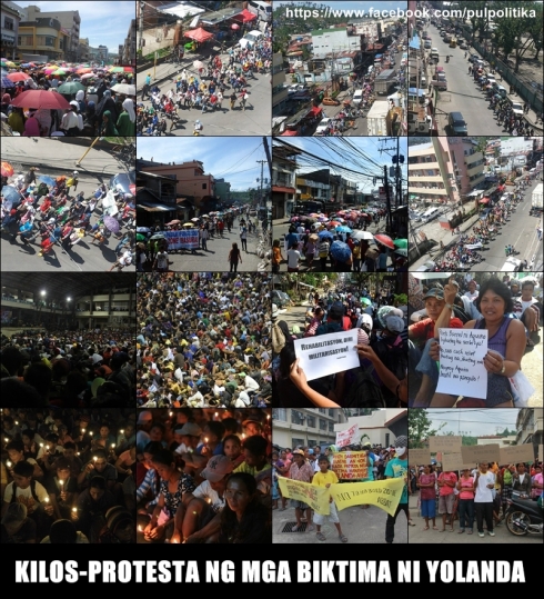 Protesta ng mga Yolanda Survivors