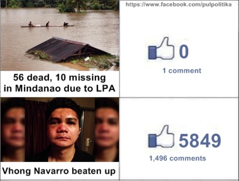 Vhong Navarro VS Mindanao floods